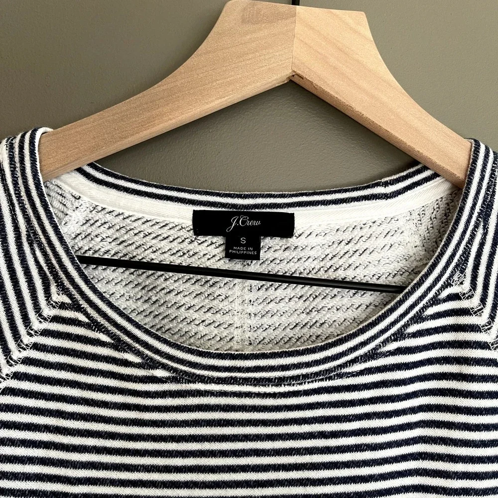J. Crew Striped Cozy Beach Dress Size Small Casual Comfortable Vacation‎ Resort